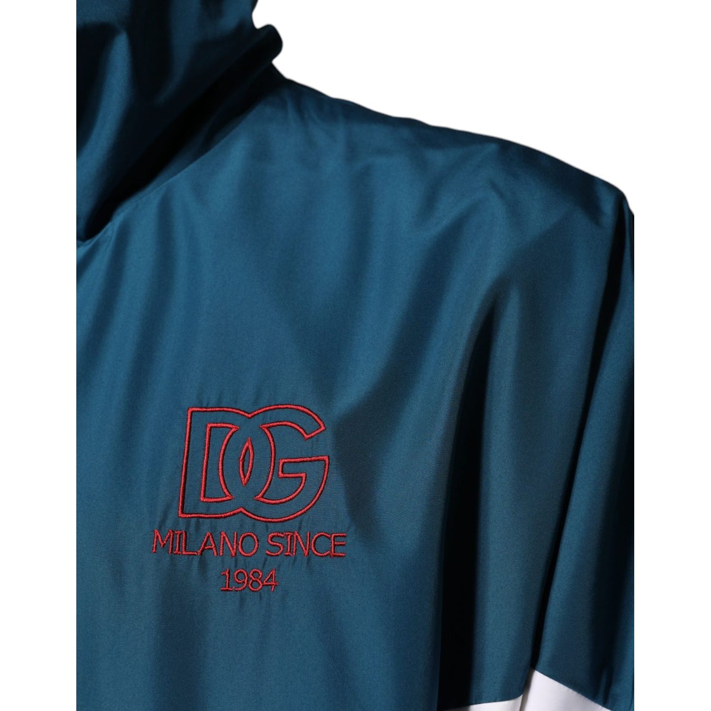 Dolce & Gabbana Multicolor Polyester Full Zip Jacket