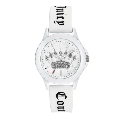 Juicy Couture White Synthetic Bracelet Watch
