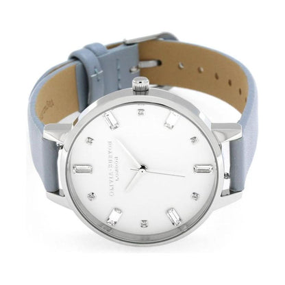 Olivia Burton Blue Artificial Leather Watch
