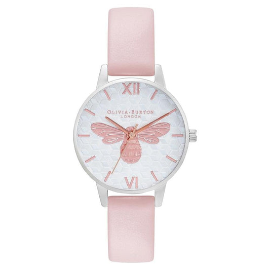 Olivia Burton Multicolor Synthetic Leather Watch Olivia Burton Light Gray