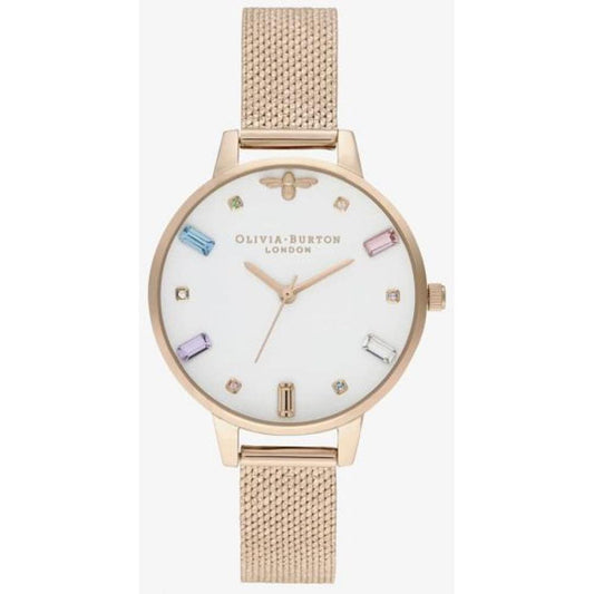 Olivia Burton Multicolor Stainless Steel Watch Olivia Burton Beige