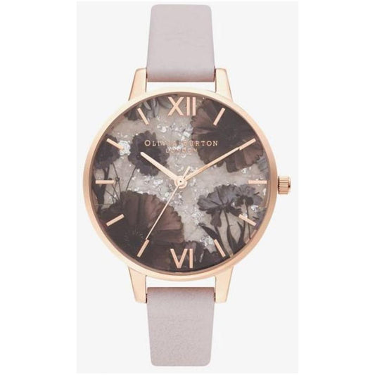 Olivia Burton Multicolor Leather Leather Watch Olivia Burton Dim Gray