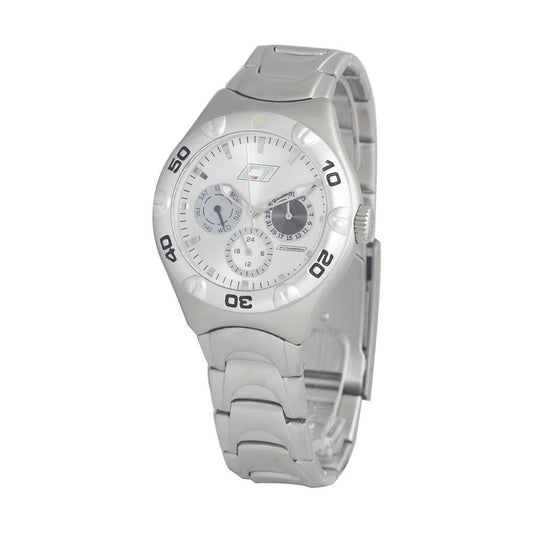 Chronotech Silver Steel Watch Chronotech Gray