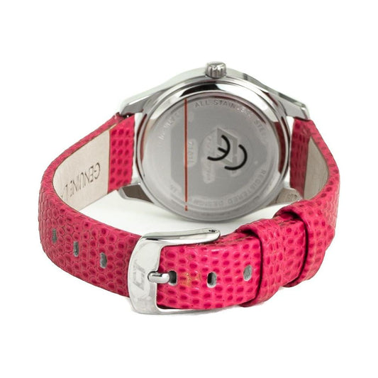 Chronotech Multicolor Leather Watch Chronotech Rosy Brown