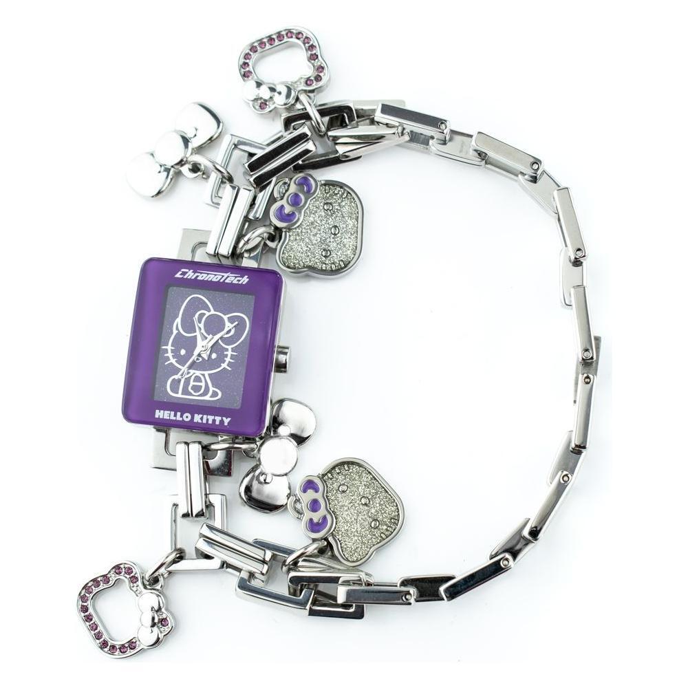 Chronotech Silver Stainless Steel Bracelet Watch
