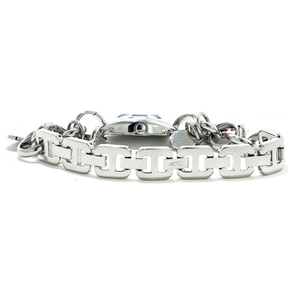 Chronotech Silver Stainless Steel Dress Watch