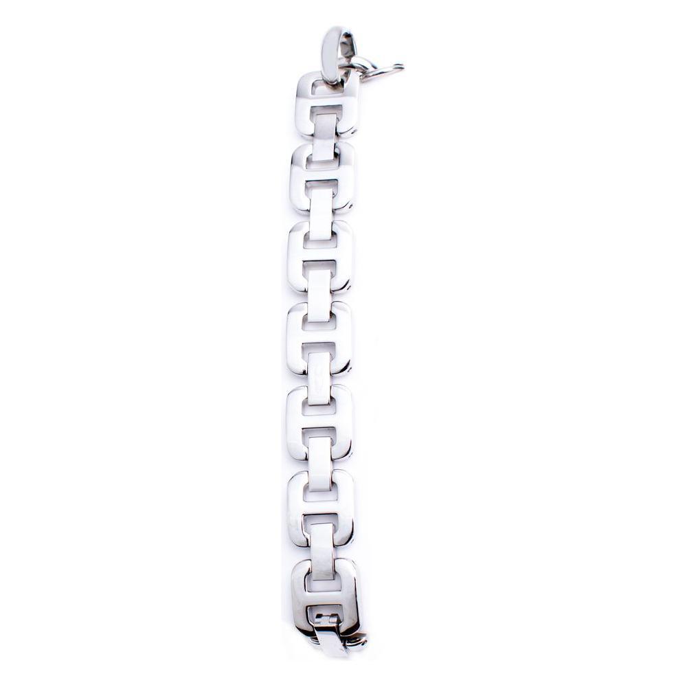 Chronotech Silver Stainless Steel Bracelet Watch