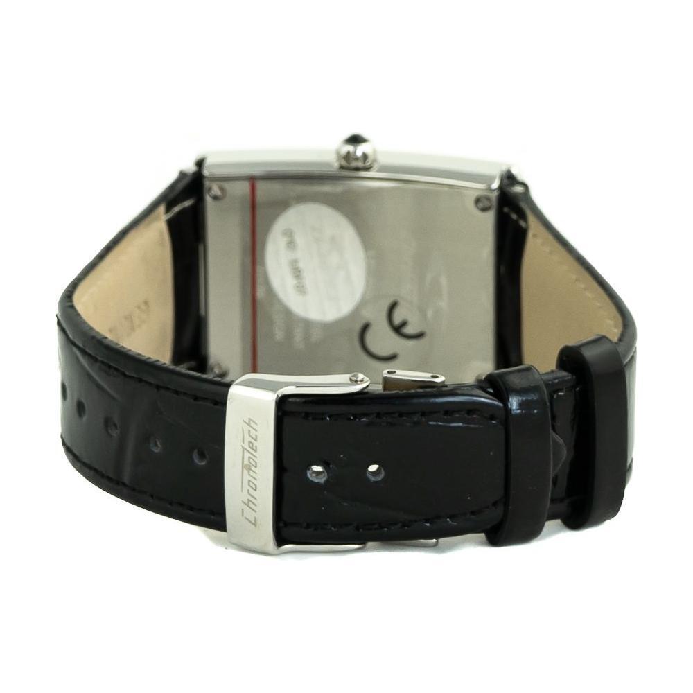 Chronotech Silver Stainless Steel Watch