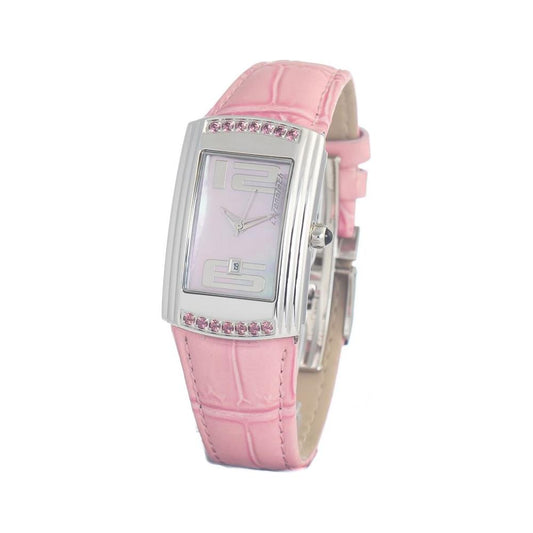 Chronotech Multicolor Leather Watch Chronotech Gray