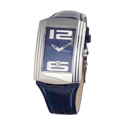 Chronotech Blue Leather Watch