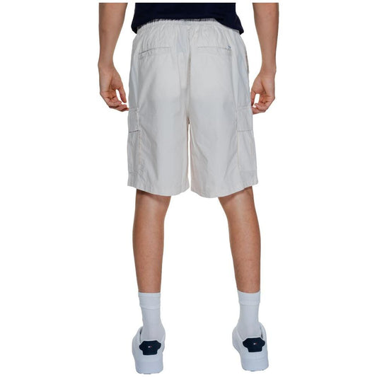 Jack Jones Beige Cotton Short Jack Jones Dark Gray