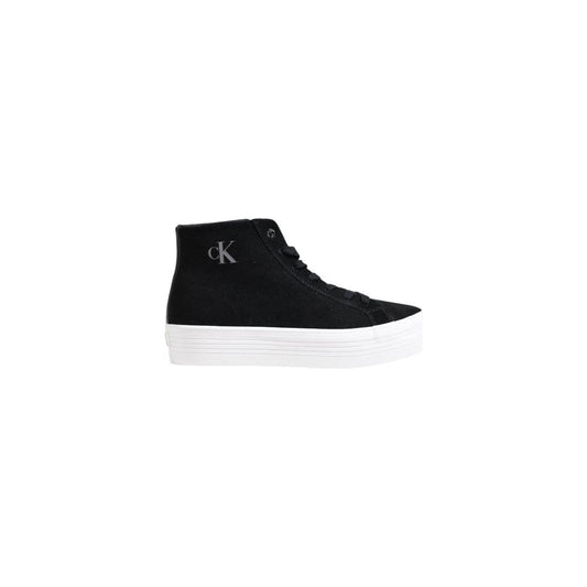 Calvin Klein Jeans Black Suede Leather Sneaker Calvin Klein Jeans Black