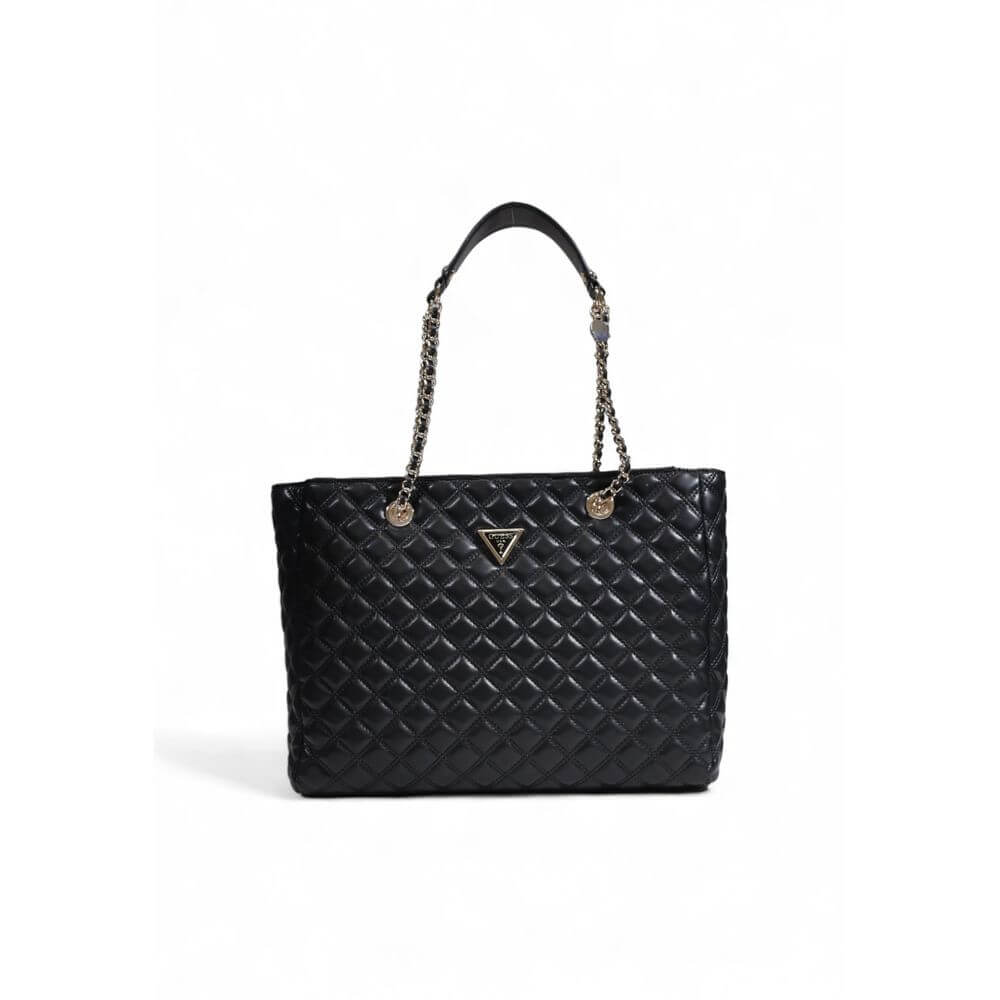 Front view with bag zipped and handles upright.