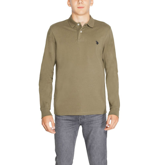 U.S. POLO ASSN. Green Cotton Long Sleeve