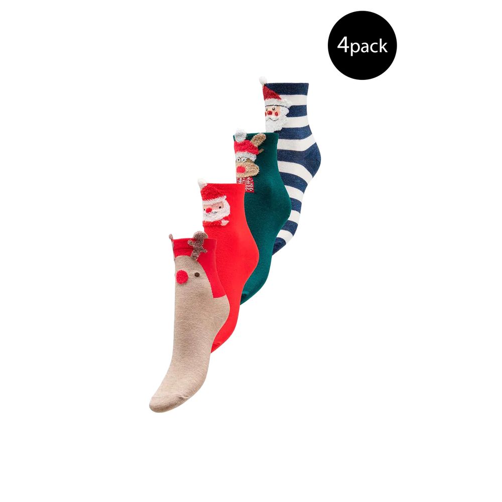 Only Red Cotton Socks