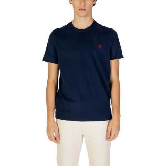 U.S. POLO ASSN. Blue Cotton T-Shirt U.S. POLO ASSN. Tan