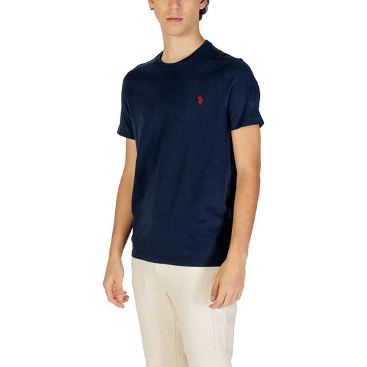 U.S. POLO ASSN. Blue Cotton T-Shirt U.S. POLO ASSN. Tan