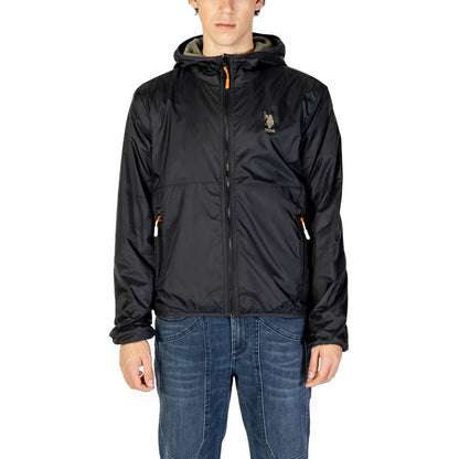 U.S. POLO ASSN. Gray Polyamide Jackets & Coat