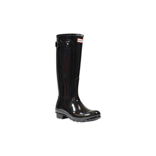 Hunter Black Recycled Polyester Boot Hunter Black
