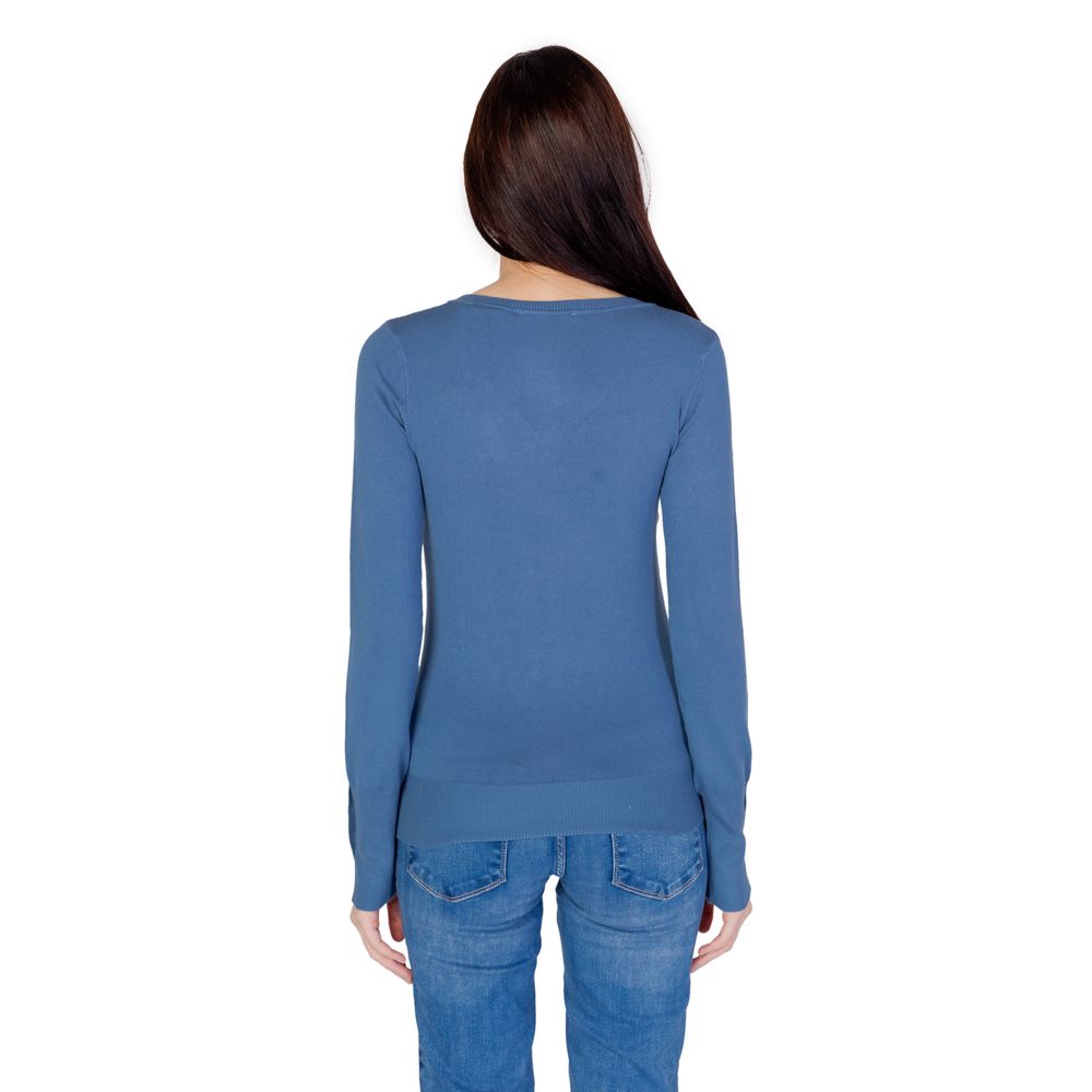 Guess Blue Cotton Sweatshirt