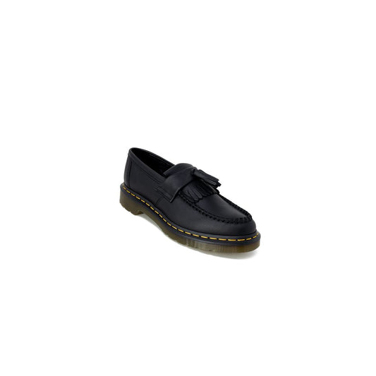 Dr. Martens Black Leather Flat Shoe Dr. Martens Dark Slate Gray