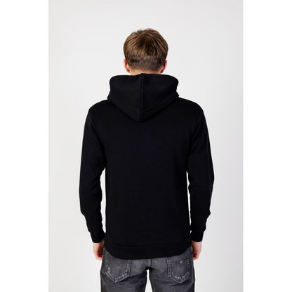 Jack Jones Black Polyester Hoodie