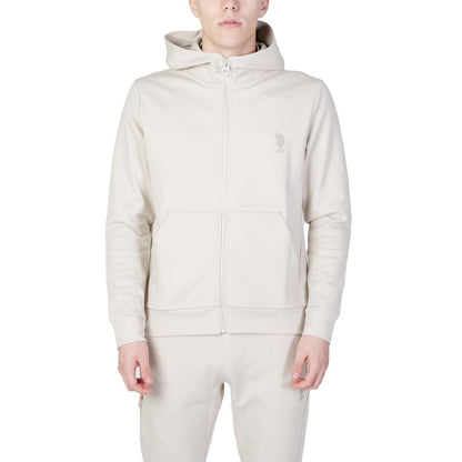 U.S. POLO ASSN. Beige Cotton Hoody