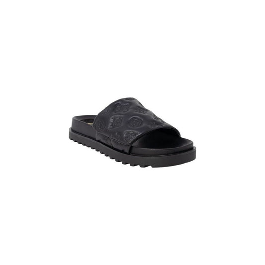 Guess Black Synthetic Sandal Guess Dark Slate Gray