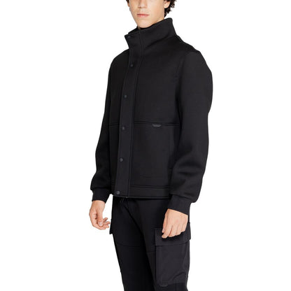 Antony Morato Black Polyester Jackets & Coat