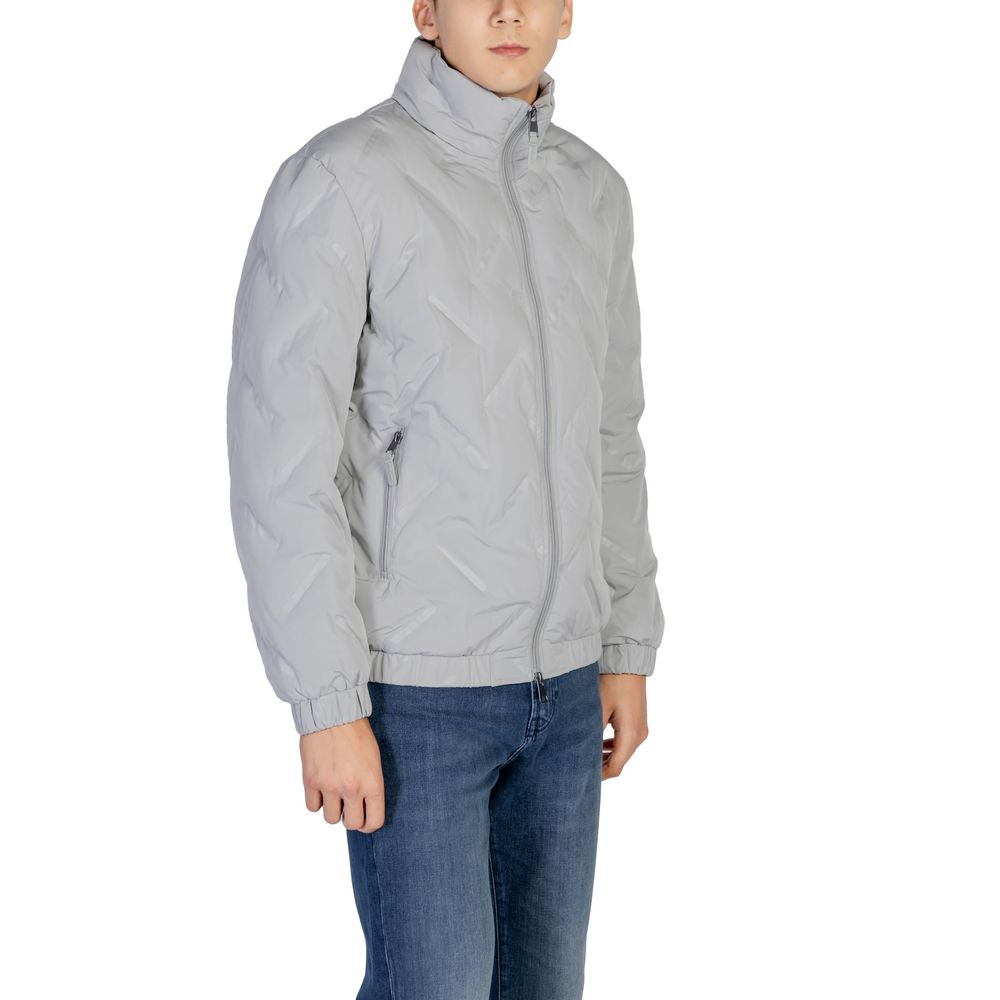 Antony Morato Gray Polyester Jackets And Coat