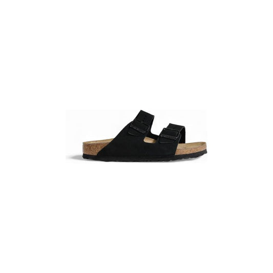 Birkenstock Black Suede Leather Sandal Birkenstock Gray