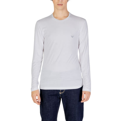 Emporio Armani Underwear White Modal Long Sleeve