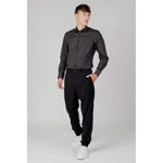 Antony Morato Gray Cotton Shirt AN-11851100136-IT44 | XS