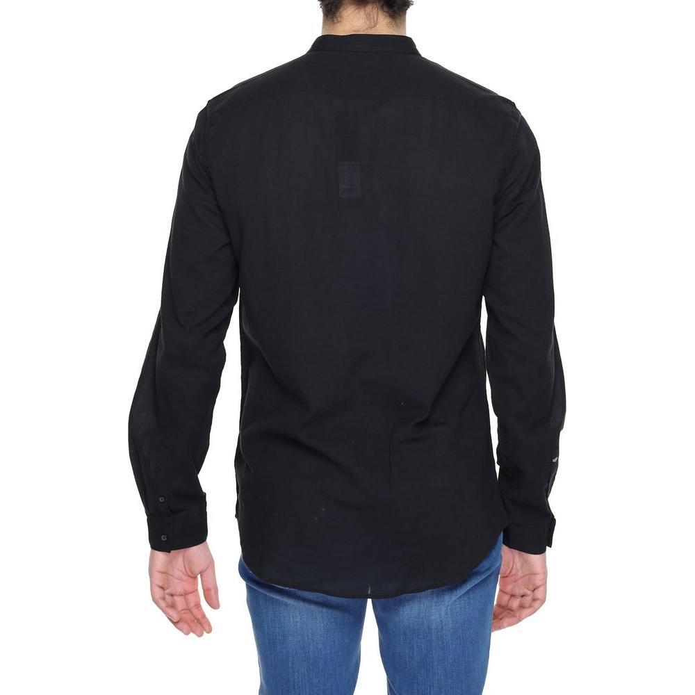 Antony Morato Black Cotton Shirt