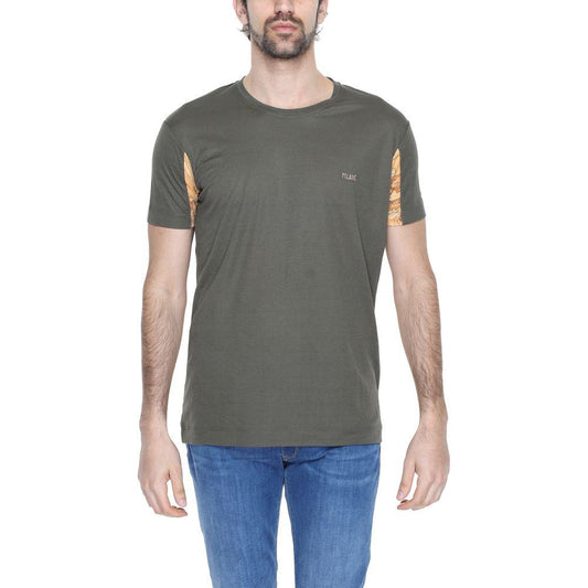 Alviero Martini Prima Classe Green Viscose T-Shirt Alviero Martini Prima Classe Dim Gray
