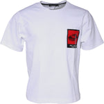 Dolce & Gabbana White Red Lips Print Cotton T-shirt TSH87173-44