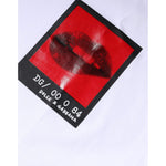 Dolce & Gabbana White Red Lips Print Cotton T-shirt TSH87173-44