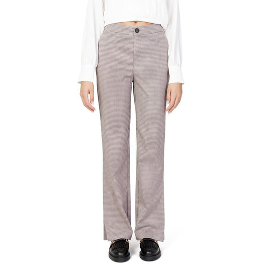 Only Beige Polyester Pant