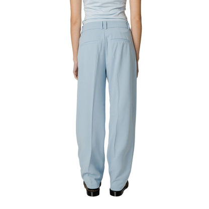 Only Blue Polyester Pant