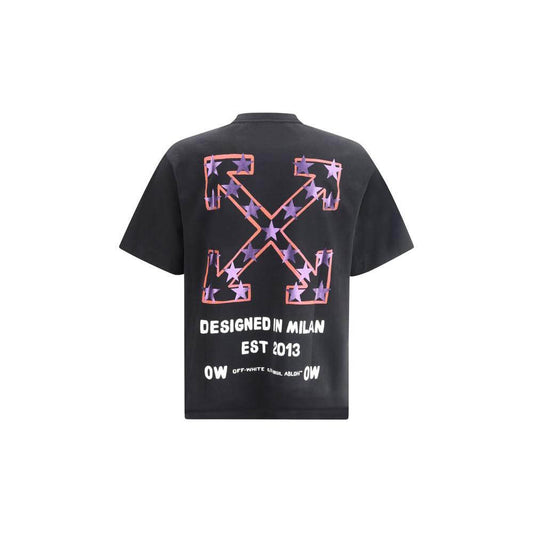 Off-White Star Arrow Skate T-Shirt Off-White Dark Slate Gray