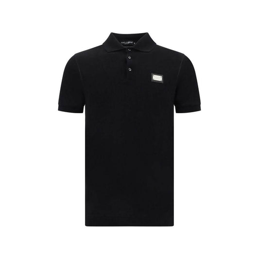 Dolce & Gabbana Polo Shirt Dolce & Gabbana Black