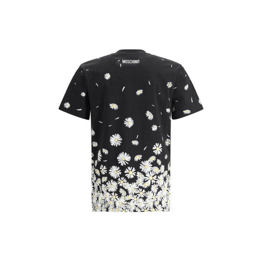Moschino Daisies T-Shirt Moschino Dark Slate Gray