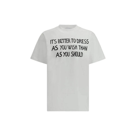 Moschino T-Shirt with text Moschino Light Gray