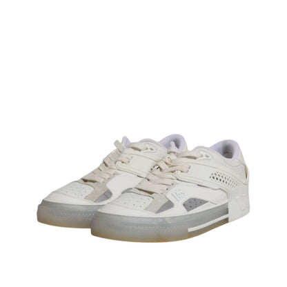 Dolce & Gabbana White DG Logo CUSTOM 2.Zero Sneakers Shoes