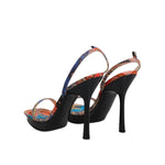 Dolce & Gabbana Multicolor Floral High Heels Sandals Shoes