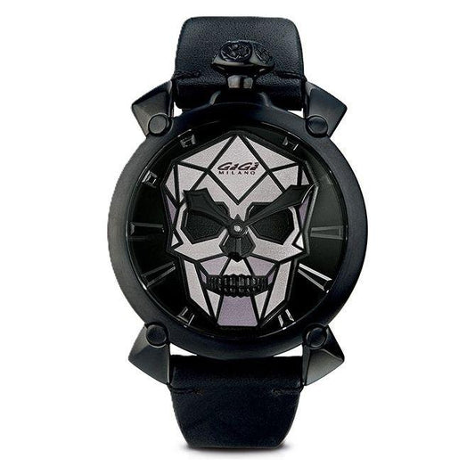 GAGA' MILANO Mod. BIONIC SKULL - Black WATCHES GAGA' MILANO Black