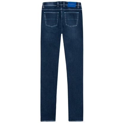 Tramarossa Blue Cotton Jeans Denim