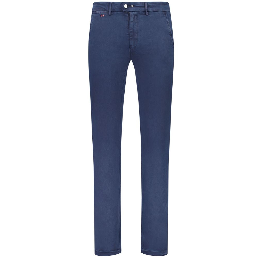 Tramarossa Blue Cotton Pant