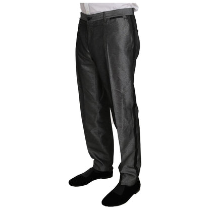 Dolce & Gabbana Gray Patterned MARTINI 2 Piece Suit Dolce & Gabbana