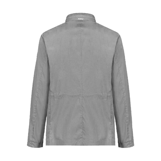 People Of Shibuya Gray Cotton Jacket PE-14512-IT46 | S